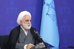 اژه‌ای: با یک توییت از تصمیم خود عقب‌نشینی نکنید | گلایه اژه‌ای،رئیس قوه قضاییه از فضاسازی‌ها +ویدئو