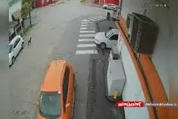 عجیب‌ترین تصادفی که تا به حال دیده‌اید!+ویدئو 