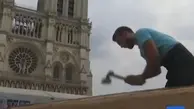 بازسازی بام چوبی کلیسای نوتردام با فنون قرون وسطایی+ ویدئو