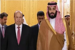وال استریت ژورنال: منصور هادی در حصر خانگی است | بن سلمان او را مجبور به استعفا کرده بود