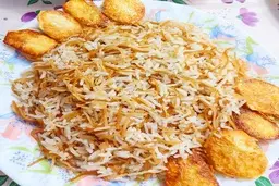 رشته پلو رو این دفعه به این روش با ورمیشل بپز! | طرز تهیه رشته پلو +ویدئو