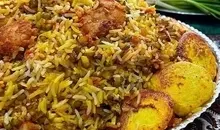 ناهار ماش پلو با ته‌دیگ پیاز درست کن؛ محشر میشه |  دستور پخت ماش پلو با ته‌دیگ پیاز | خوشمزه‌ترین دستور پخت ماش پلو