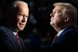 فاصله بایدن از ترامپ به ۱۵ درصد رسید