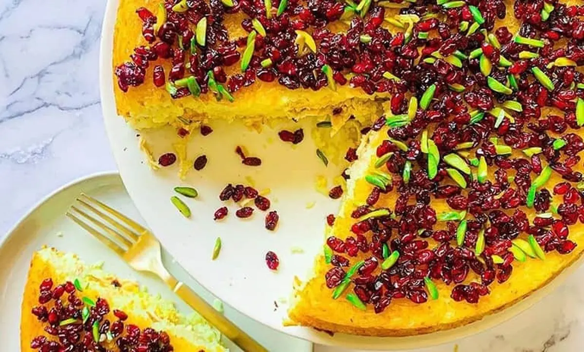 طرز تهیه ته چین مجلسی مناسب افطار + ویدید 