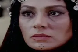 چهره متفاوت نسرین مقانلو در جشن حافظ
