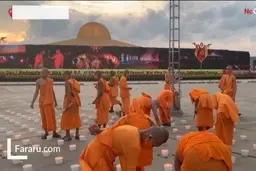 روز ویساکابوچا در تایلند + ویدئو