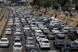 ترافیک سنگین در راه های البرز