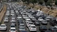 ترافیک سنگین در محورهای شرق استان تهران 