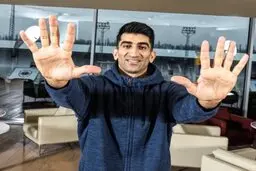 کار عجیب بیرانوند+ عکس