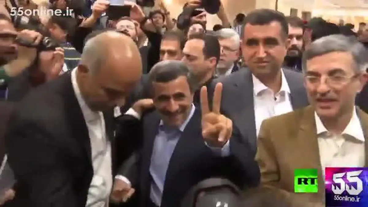 ویدیو :بازتاب ثبت نام احمدی نژاد از نگاه رسانه رسمی دولت روسیه