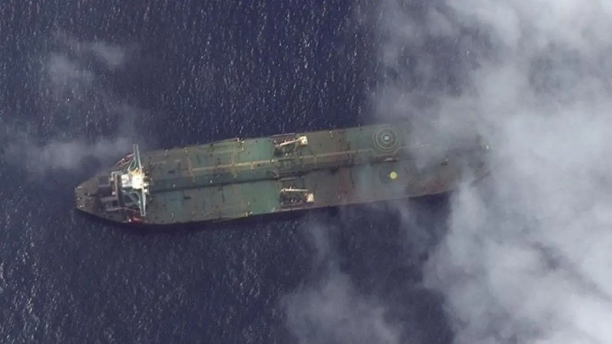 نفتکش ایرانی "آدریان دریا" در ساحل سوریه