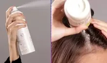 چطور از شامپوی خشک استفاده کنیم؟ 