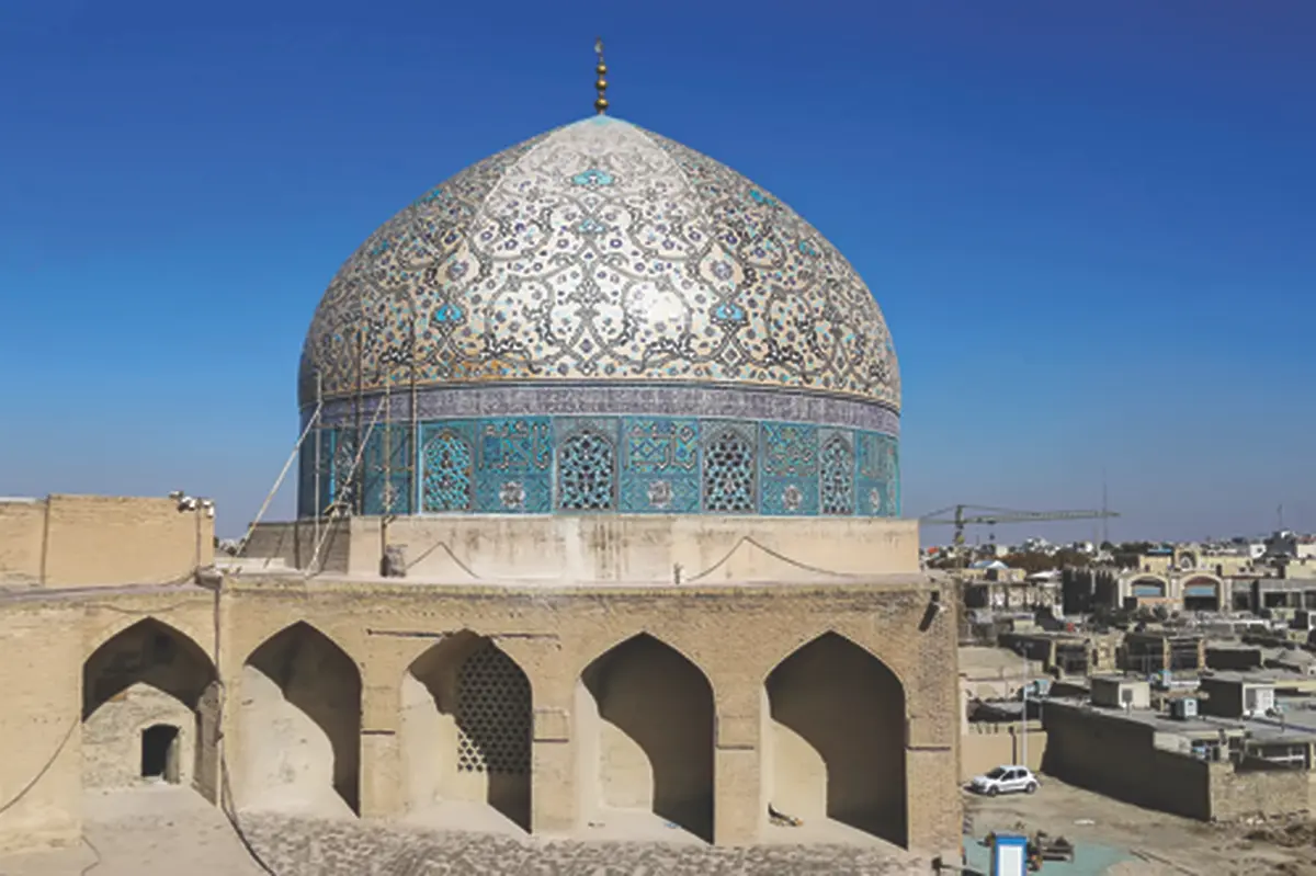 نفس کاشی‌های «شیخ لطف‌الله» بند آمد