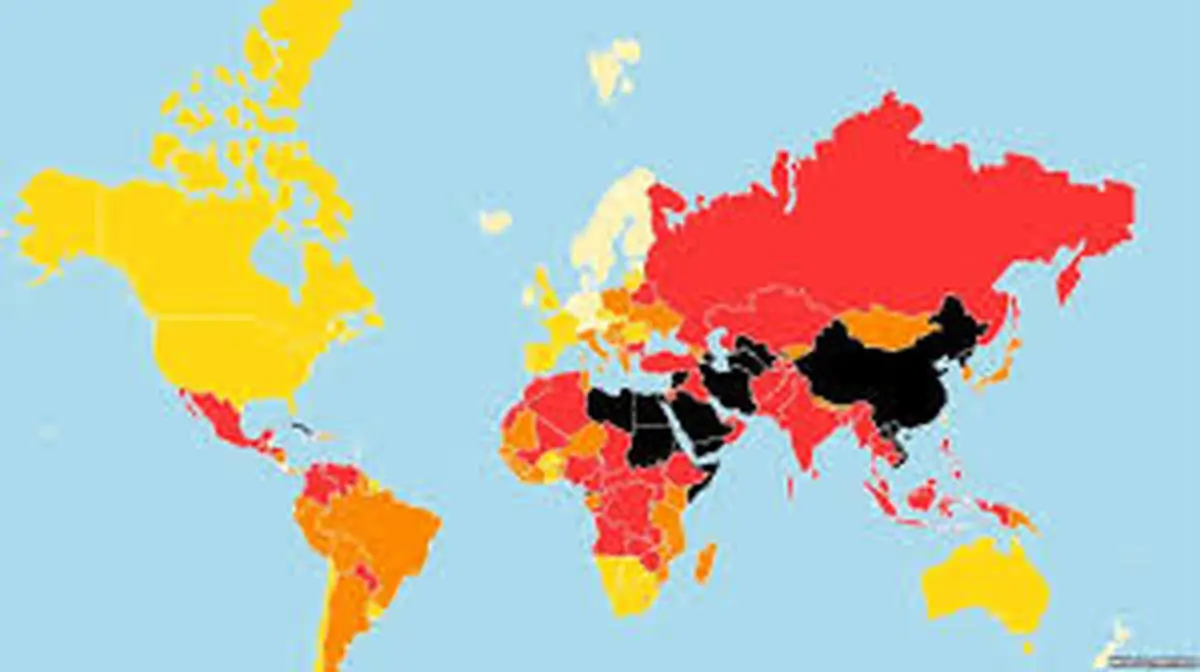 رتبه ضدتروریستی ۱۶۳ کشور جهان
