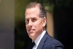 پسر جو بایدن مجرم شناخته شد