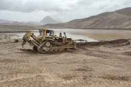 شکستن سد خاکی در کرمان صحت ندارد