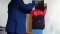 فیلم منتشر شده از کتک زدن یک دانش‌ آموز در گیلان