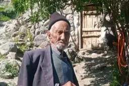  پیرترین مرد کشور واکسن زد
