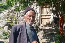  پیرترین مرد کشور واکسن زد
