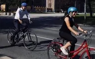 دوچرخه سواری دو وزیر امور خارجه