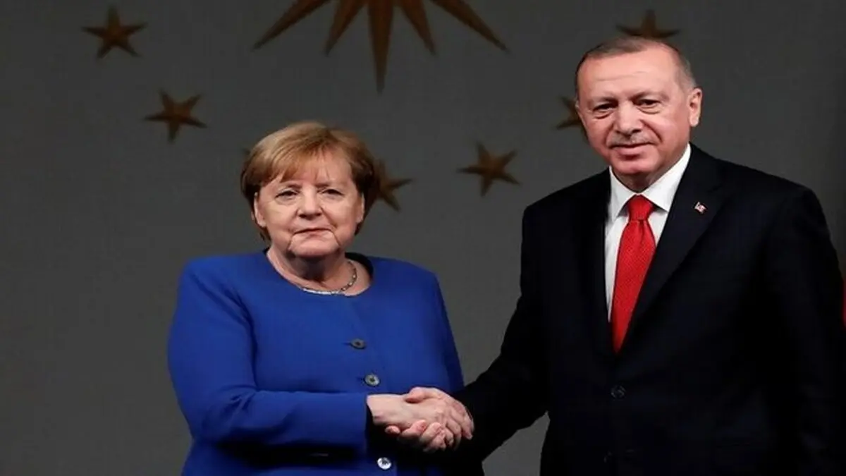 لیبی و سوریه موضوع گفتگوی اردوغان و مرکل