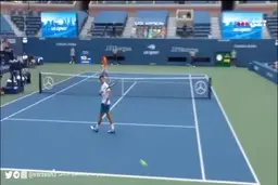 مرد شماره تنیس جهان از بازی اخراج و حذف شد! + ویدئو