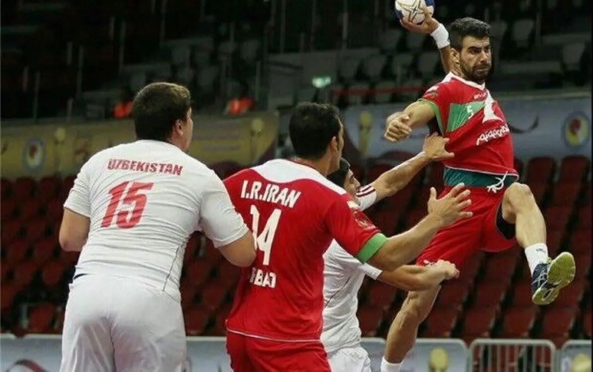 تیم ملی هندبال ایران مسابقات قهرمانی آسیا را با بُرد آغاز شروع کرد