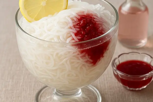 طرز تهیه فالوده شیرازی خانگی | خودت تو خونه فالوده درست کن! +ویدئو