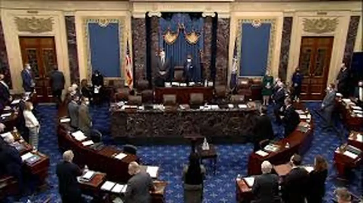 جلسه محاکمه ترامپ در سنا آغاز شد.
