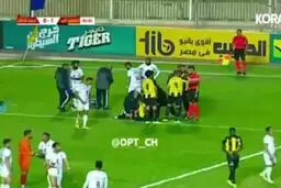 نجات یک بازیکن از کام مرگ در مصر+ویدئو 