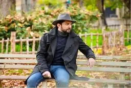 ماسک زدن به سبک بهرام رادان و هوتن شکیبا در فتوکال فیلم «ابلق»+ عکس 