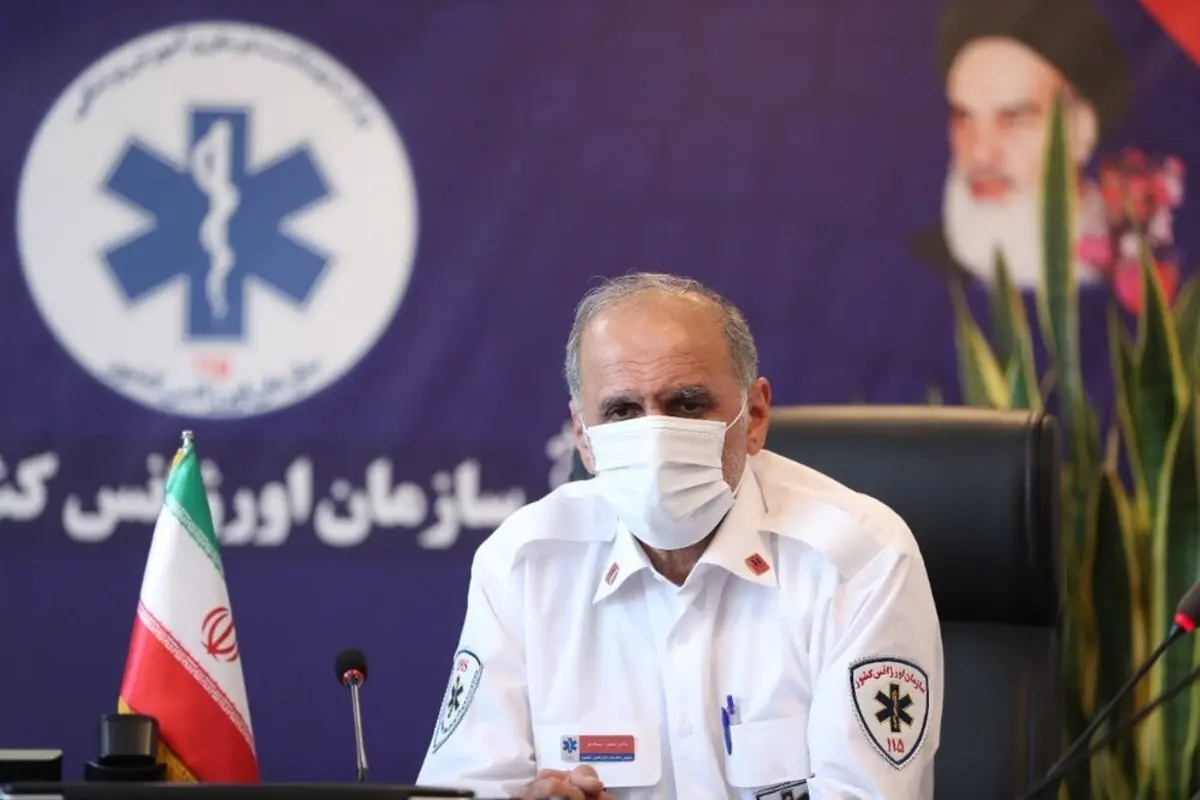 رئیس سازمان اورژانس: هر روز ۲۲ حادثه پر تلفات ترافیکی اتفاق می‌افتد