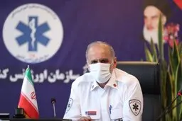 رئیس سازمان اورژانس: هر روز ۲۲ حادثه پر تلفات ترافیکی اتفاق می‌افتد