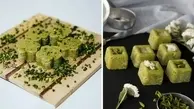 دسر مجلسی با طعم پسته | طرز تهیه حلوا پسته‌ای +ویدئو