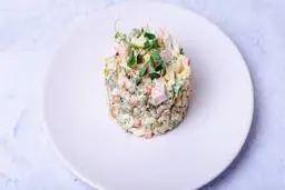 سالاد مرغ ویژه مهمانی | جایگزینی خوشمزه برای الویه +ویدئو