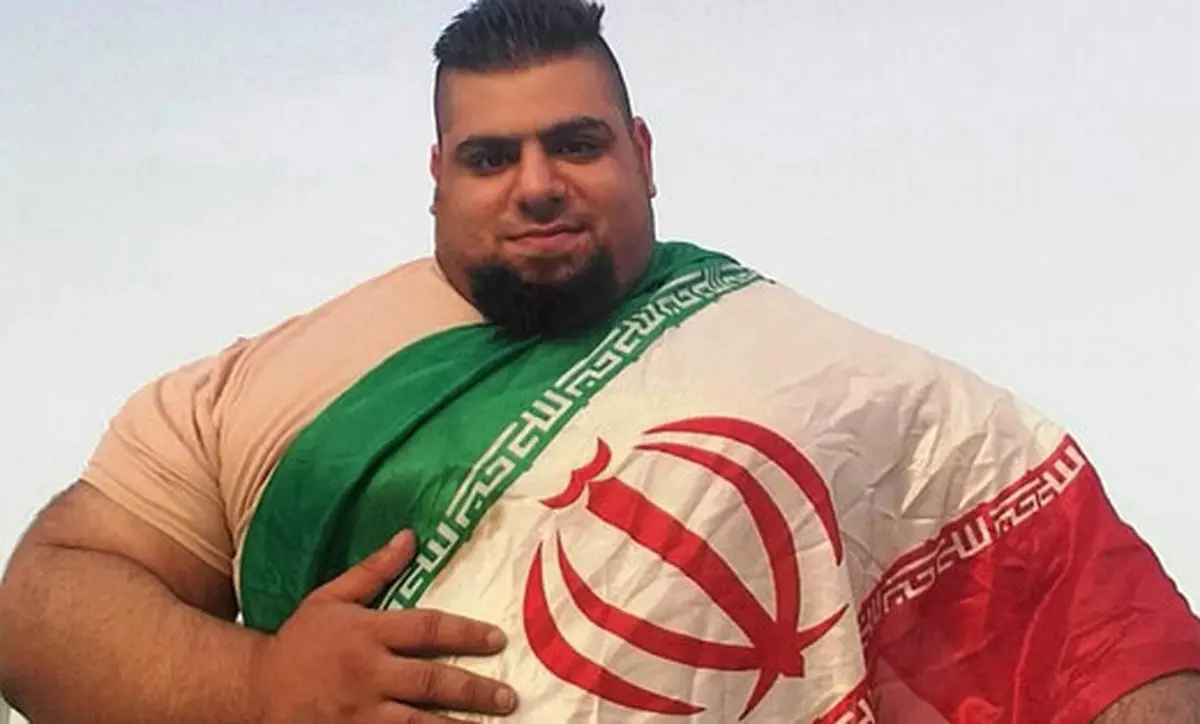 جنجال جدید هالک ایرانی این بار با به رخ کشیدن قد 
