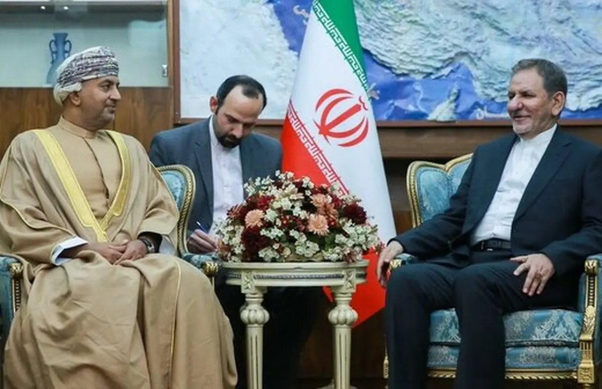 جهانگیری: هیچ محدودیتی برای گسترش همکاری با عمان نداریم
