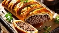 طرز تهیه اشترودل گوشت | یه ایده خفن واسه مهمونایی که عاشق غذای گوشتین +ویدئو