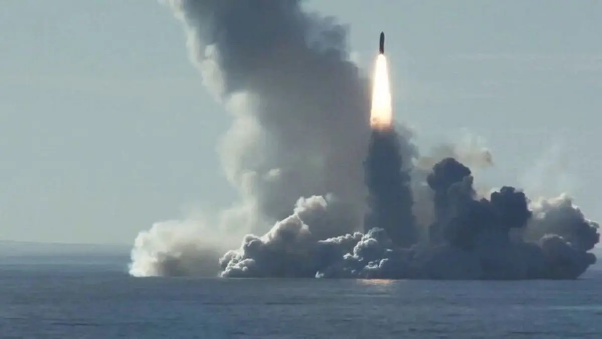 آزمایش موشکی جدید روسیه/ شلیک 4 موشک قاره‌پیمای دریاپایه