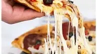 خودت توی خونه بی دردسر پنیر پیتزا درست کن! | طرز تهیه پنیر پیتزا با دو قلم مواد +ویدئو