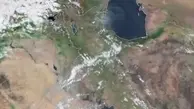 موج تازه گرد و خاک که از شرق سوریه به شرق و جنوب شرق عراق حرکت می‌‌کند+ویدئو

