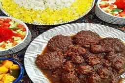 شامی را با این سس خوشمزه درست کنید | طرز تهیه شامی با سس انار