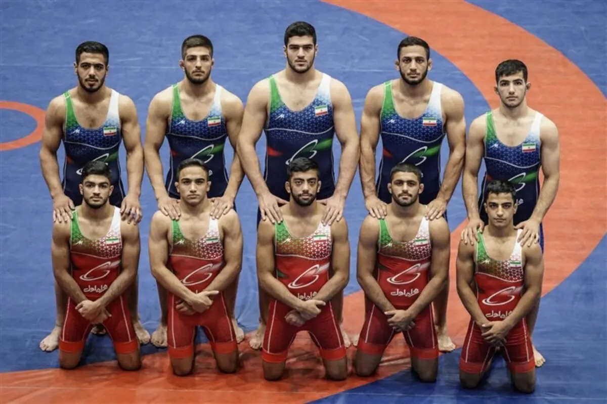  کشتی آزاد جوانان ایران قهرمان جهان شد