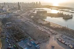 لبنان  |  کشف محموله‌های خطرناک در بندر بیروت