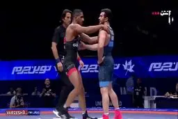 آمریکایی ها فقط زور دارند و کشتی بلد نیستند! + ویدئو