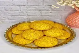 با چای فقط یک کلوچه زعفرونی بی دردسر می‌چسبه! | طرز تهیه کلوچه زعفرانی +ویدئو